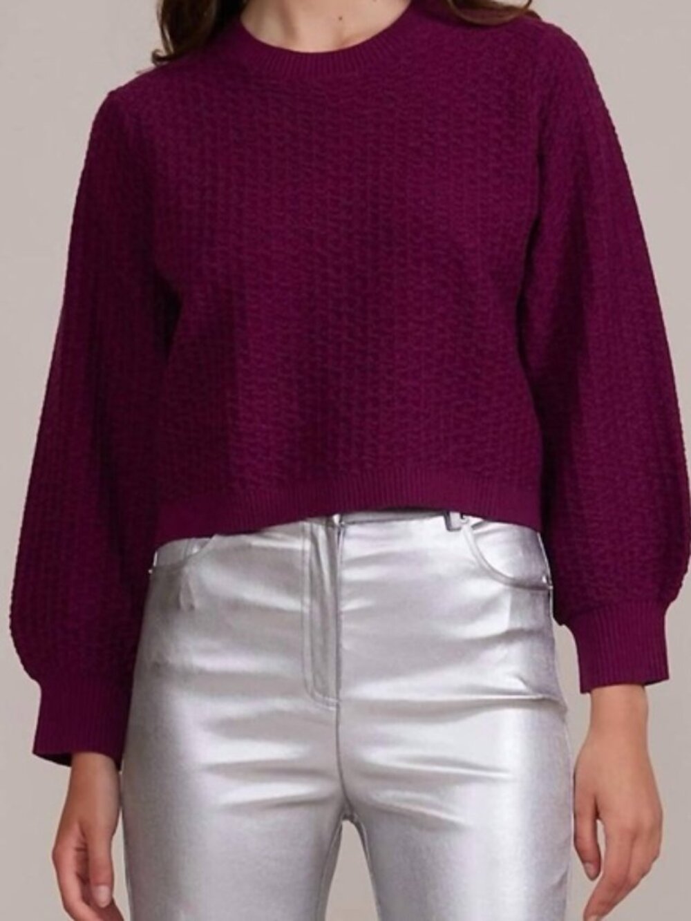 Lucy Paris Percy Textured Sweater